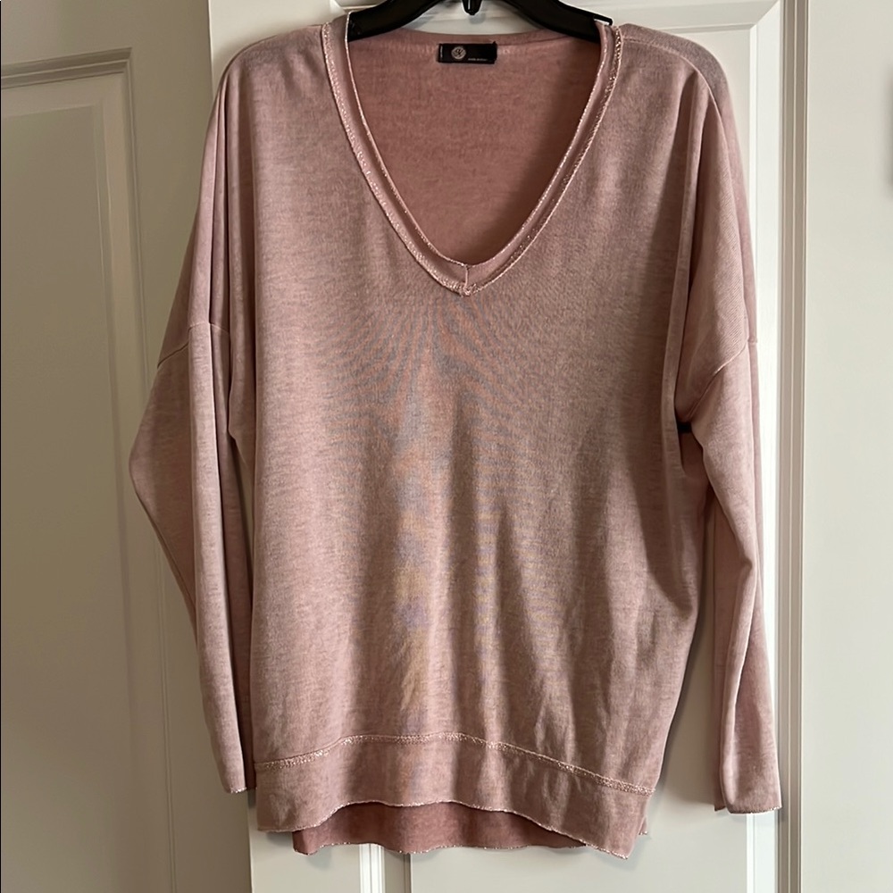 Women's Pink V-Neck